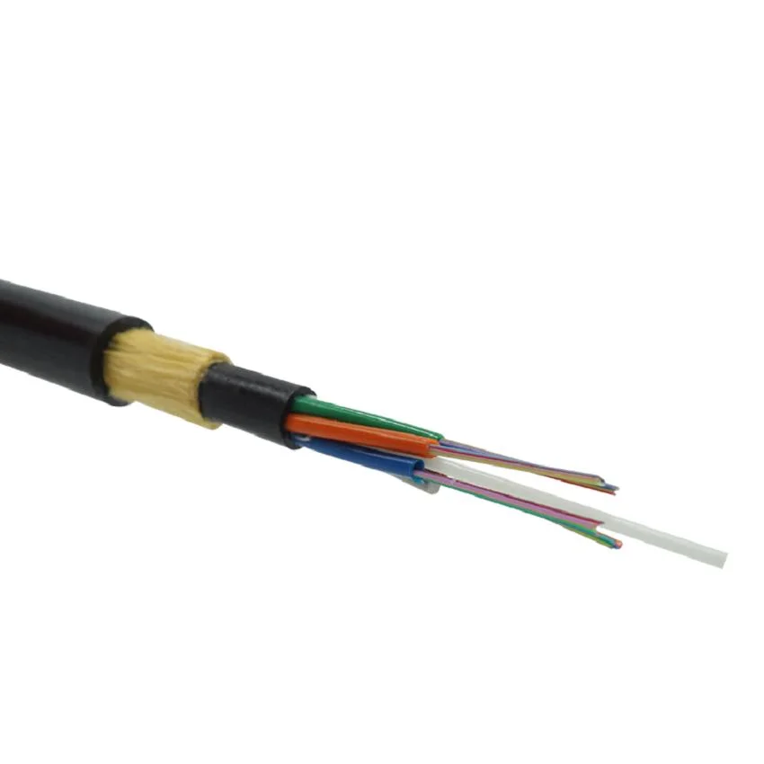 Factory Manufacturers Fiber Optic Cable ADSS 6 12 24 48 Core Outdoor Fiber Optic Cable