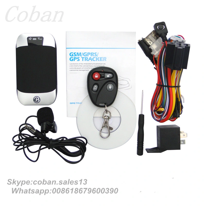 Waterproof GPS Tracker Car 303G 3G 4G Vehicle Car GSM Alarm System with Engine Stop Relay