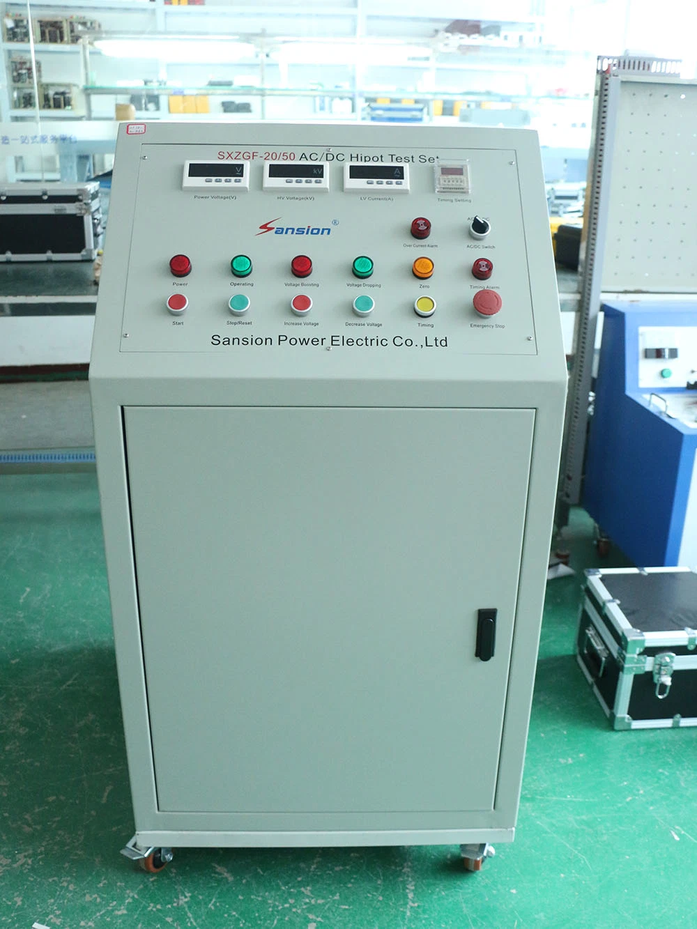 المصنع Direct Oil Type Testing Transformer HV Electric AC DC جهاز اختبار المقاومة الكهربائية العازلة