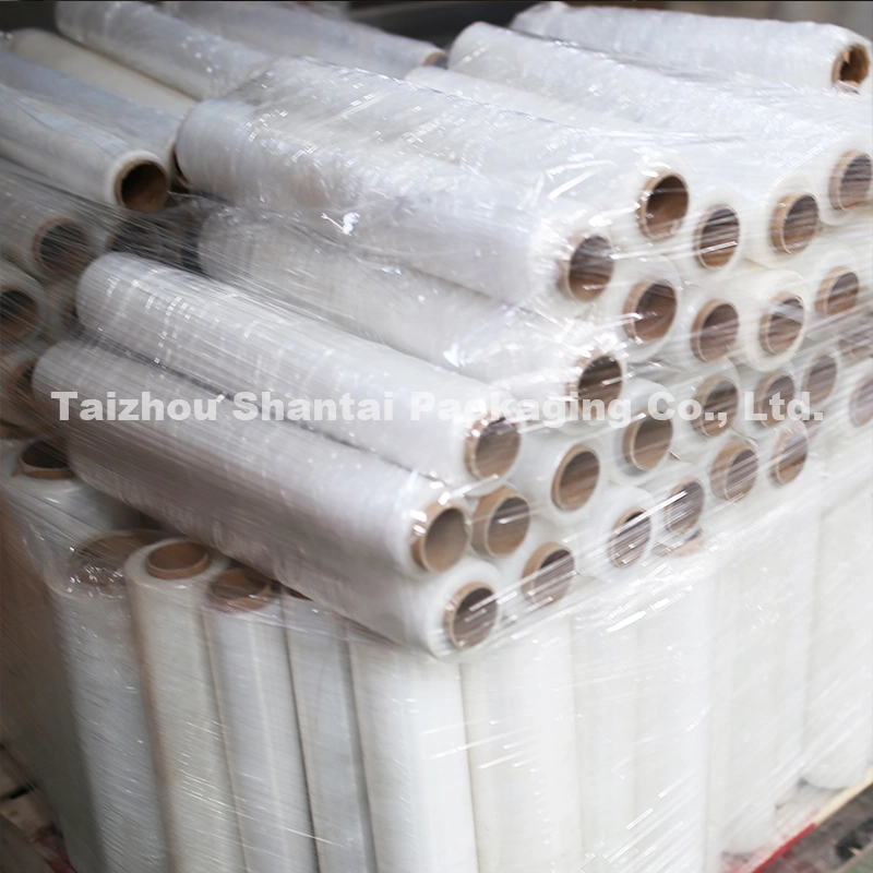 Barrier Films Factory Price Plastic Soft Transparent Hand Stretch Film Shrink Wrap Film