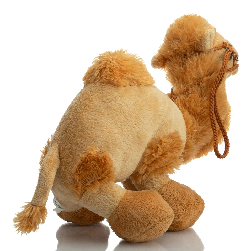 OEM 15cm Realistic Plush Desert Camel Toy Soft Stuffed Animals for Sale