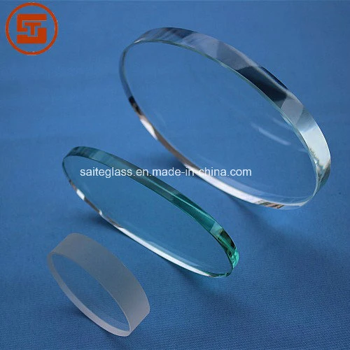 Round Borosilicate Glass Plate for Lamp Cover