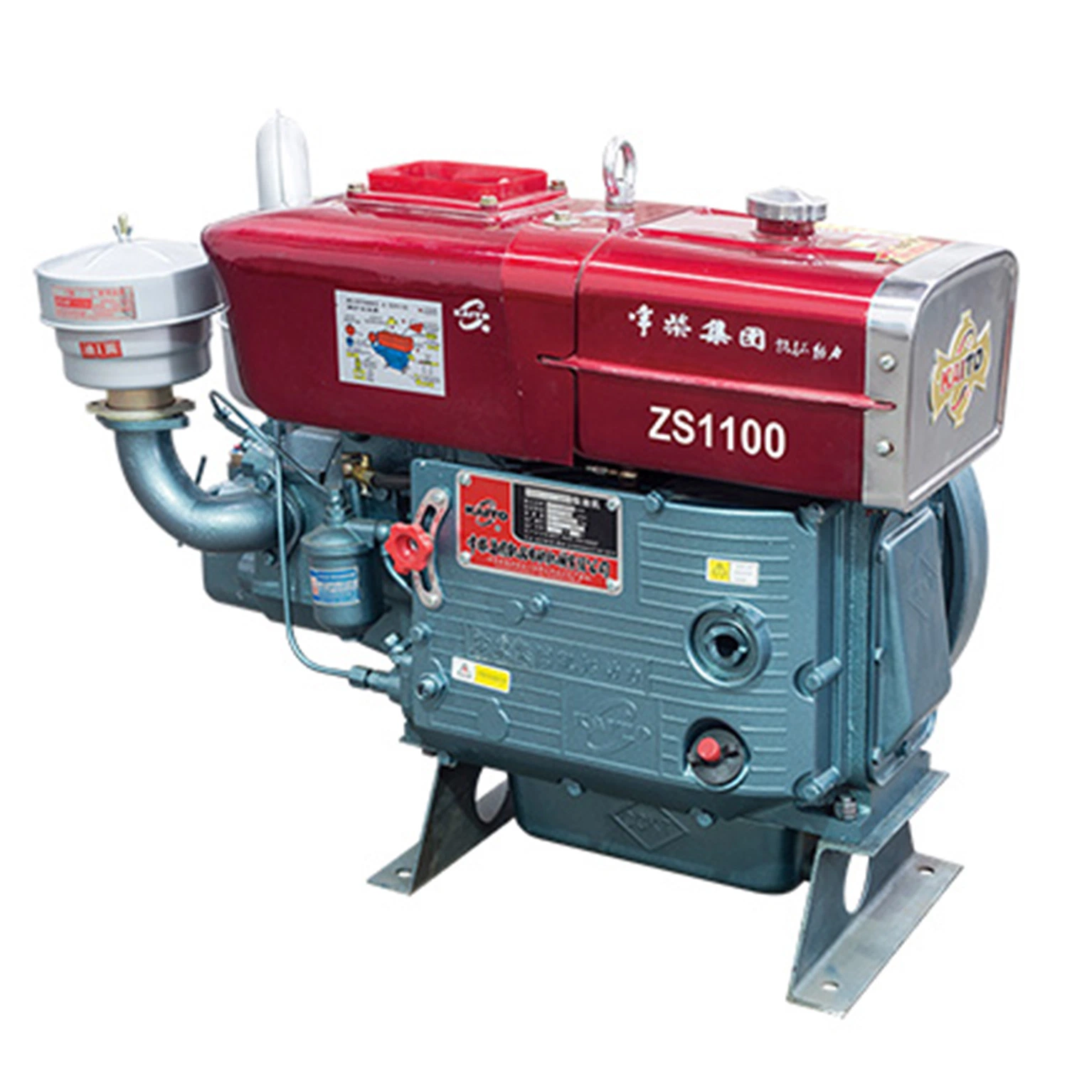 Direct Injection 10kw Water Cooled Horizontal Single Cylinder Diesel Engine