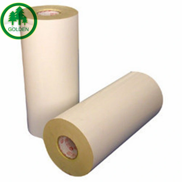 Low Temperature Etikettenmaterial in Jumbo Roll, Semi Gloss 80gsm Klebe Papier Aufkleber