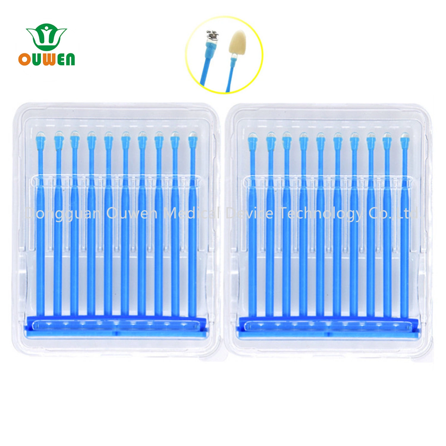 Disposable Adhesive Tip Dental Refill Micro Applicator with Glue Tip Bonding Stick