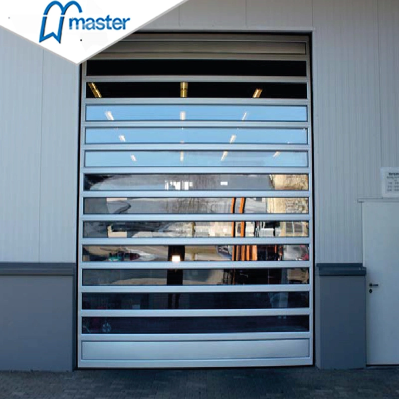 Master Well Aluminum Roller Shutter Door with Electric House Windows