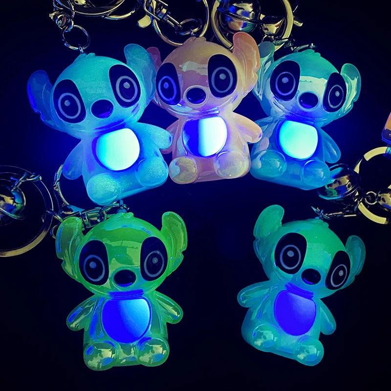 Stitch Keychains Glow in The Dark for Kids Birthday Gifts