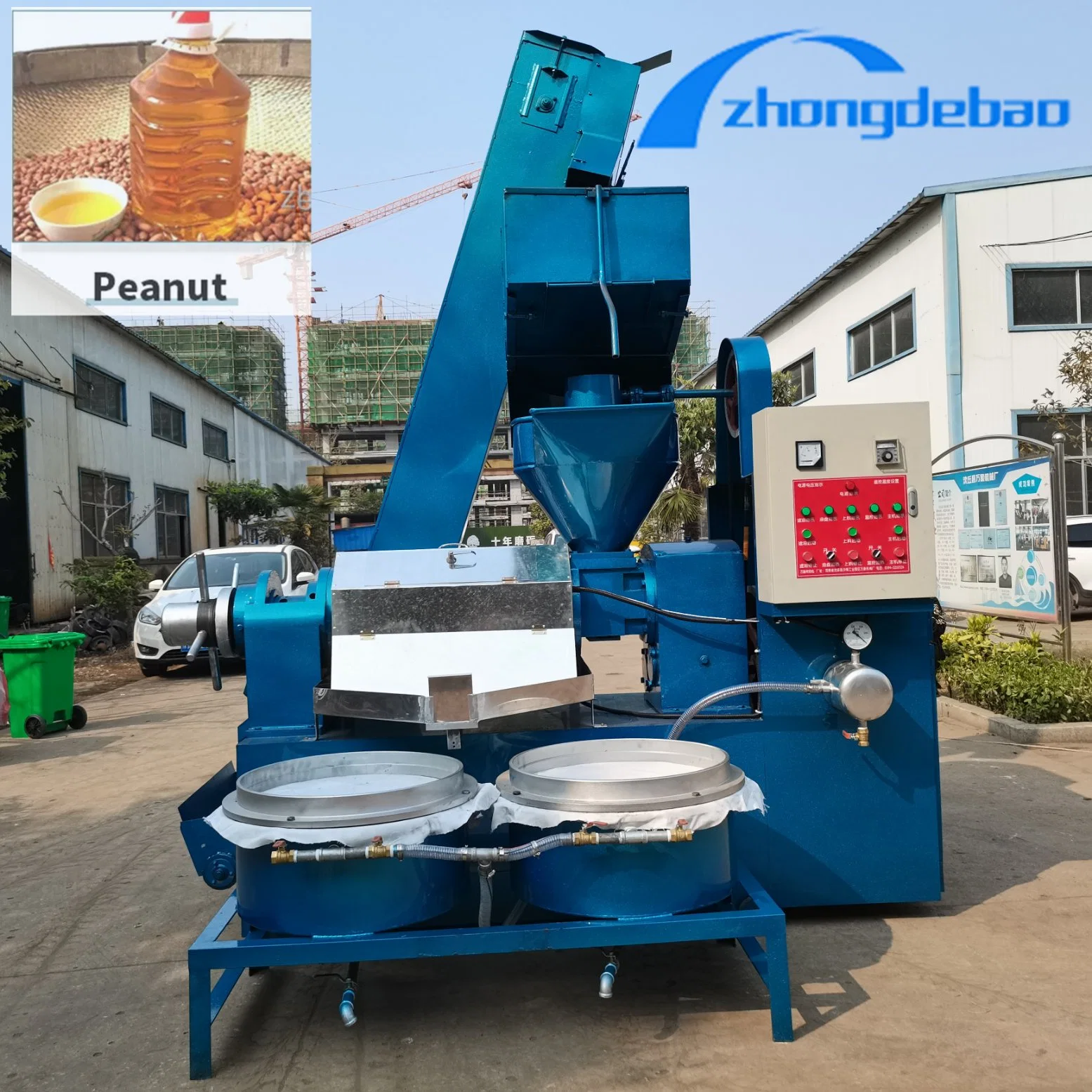Full Automatic Soybean Oil Press Vegetable Oil Expeller Manufacturer Cooking Oil Refined Machine Cold Pressed Argan Corn Oil Processing Machine Oil Press