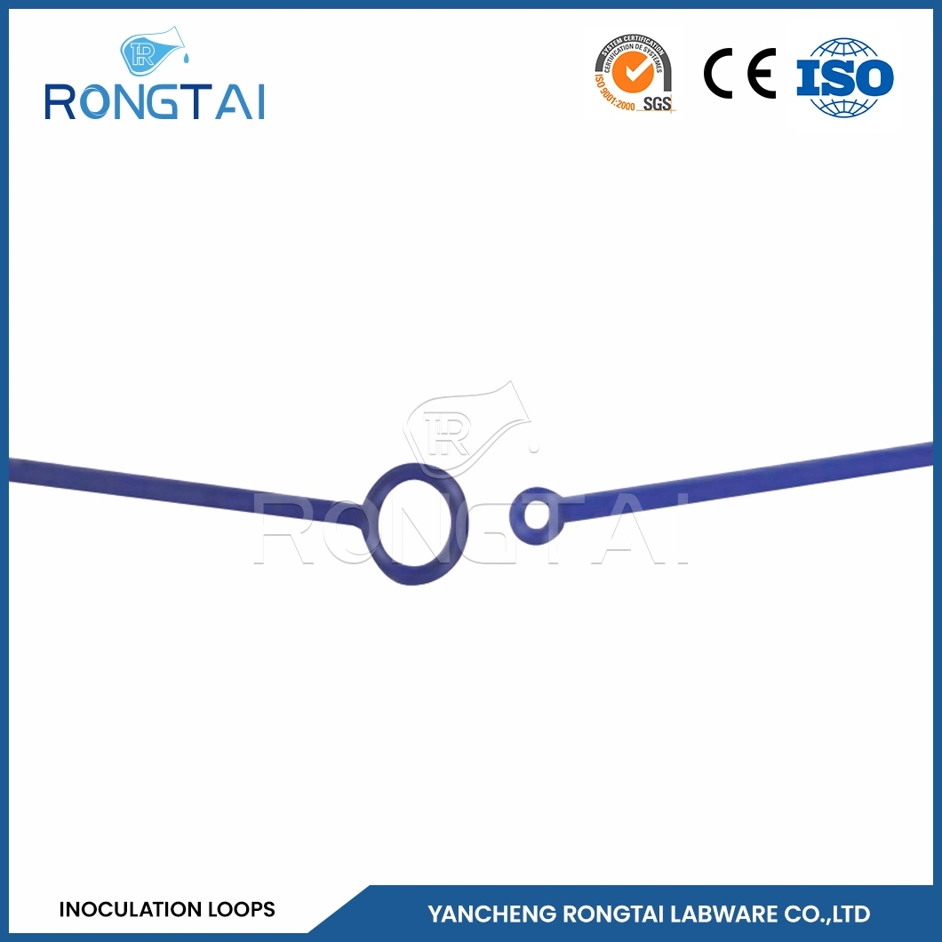 Rongtai Medical Laboratory Consumables Factory as Sterile 10UL 1UL Plastic PP as ABS Disposable Inoculating Loops China Lab Plasticware 10UL Inoculation Loops