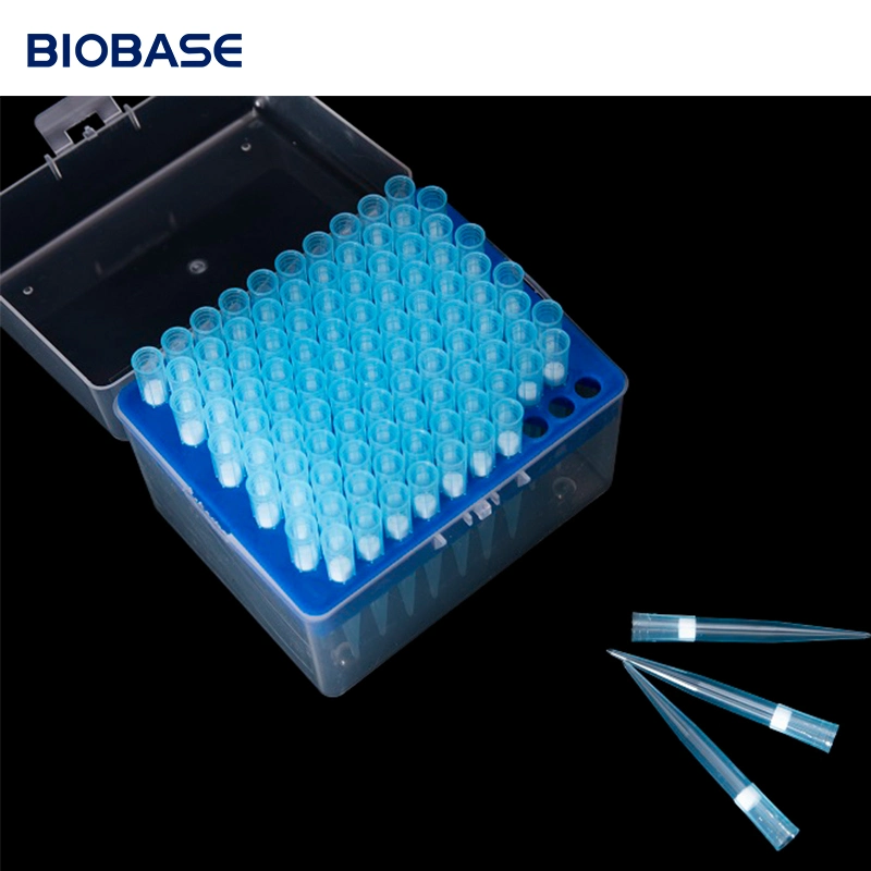 Biobase Medical Tips Filtered Pipette Tips Lab Pipette Tips 10UL 200UL 300UL 1000UL 1250UL