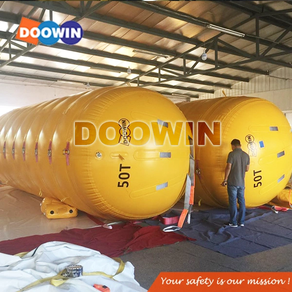 Cylindrical Type Totally Enclosed Underwater Lifting Balloons