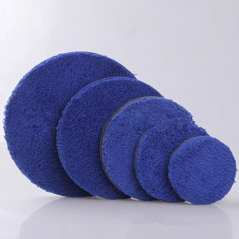 3/4/5/6pouce Kits de polissage en microfibre cirage Pad micro fibre Accessoires de voiture