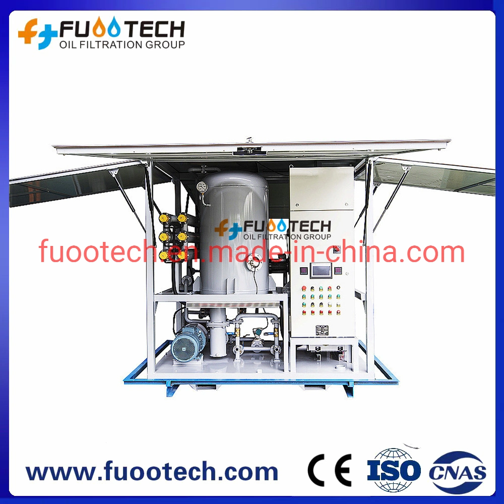 Zyd-W-100 (6000L/H) Vacuum Transformer Oil Filter Machine Oil Treatment Plant