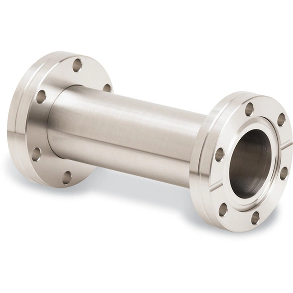 Precision CNC Machined 304L Stainless Steel High Vacuum Conflat Flange Vacuum Fitting