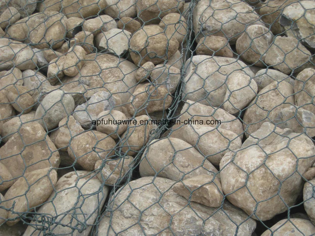 PVC Coated Gabion Box for River Protection