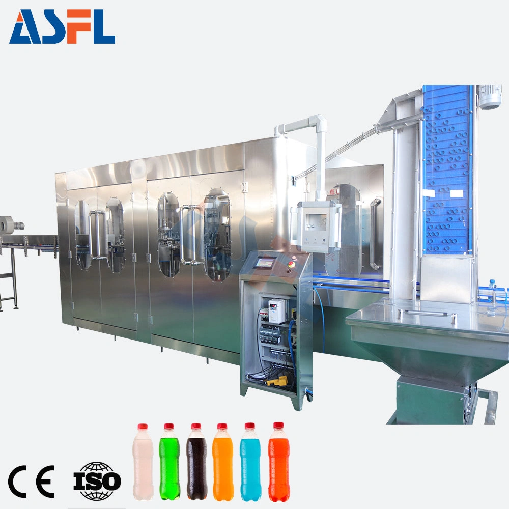 Automatic Long Service Carbonated Beverage Bottling Machine Isobaric Pressure Soft Drink Filling Machine