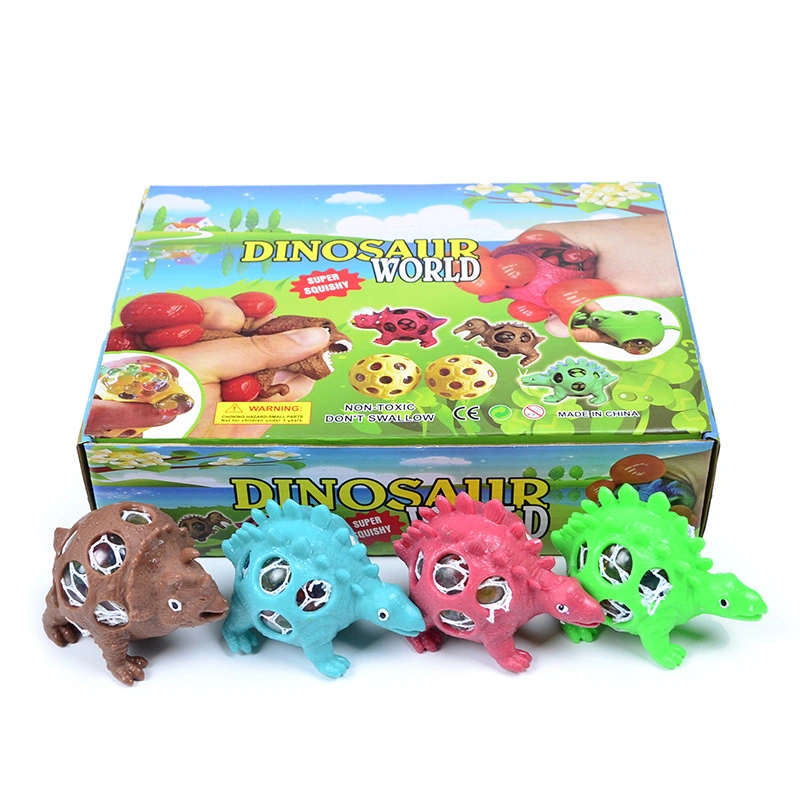 Dinosaur Squishy Grape Stress Ball Autism Mood Healthy Children&prime; S Toys