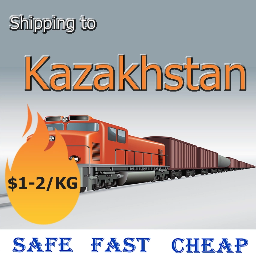 Transporte de contenedores tren desde China a Kazajstán/Uzbekistán por transporte ferroviario