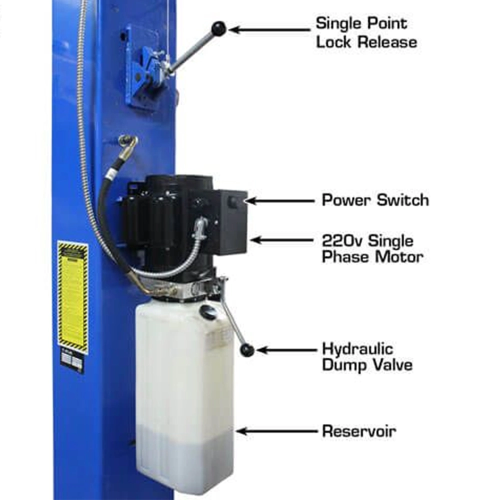 Lifting Box Double Acting Hydraulic Cylinder with Hydraulic Power Unit