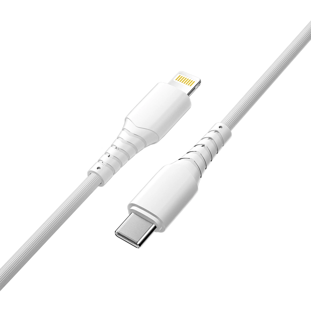 Usbc to Lighting 3FT White Pd 20W Fast Charging USB Data Cable for iPhone 12 Mini PRO Max iPad PRO