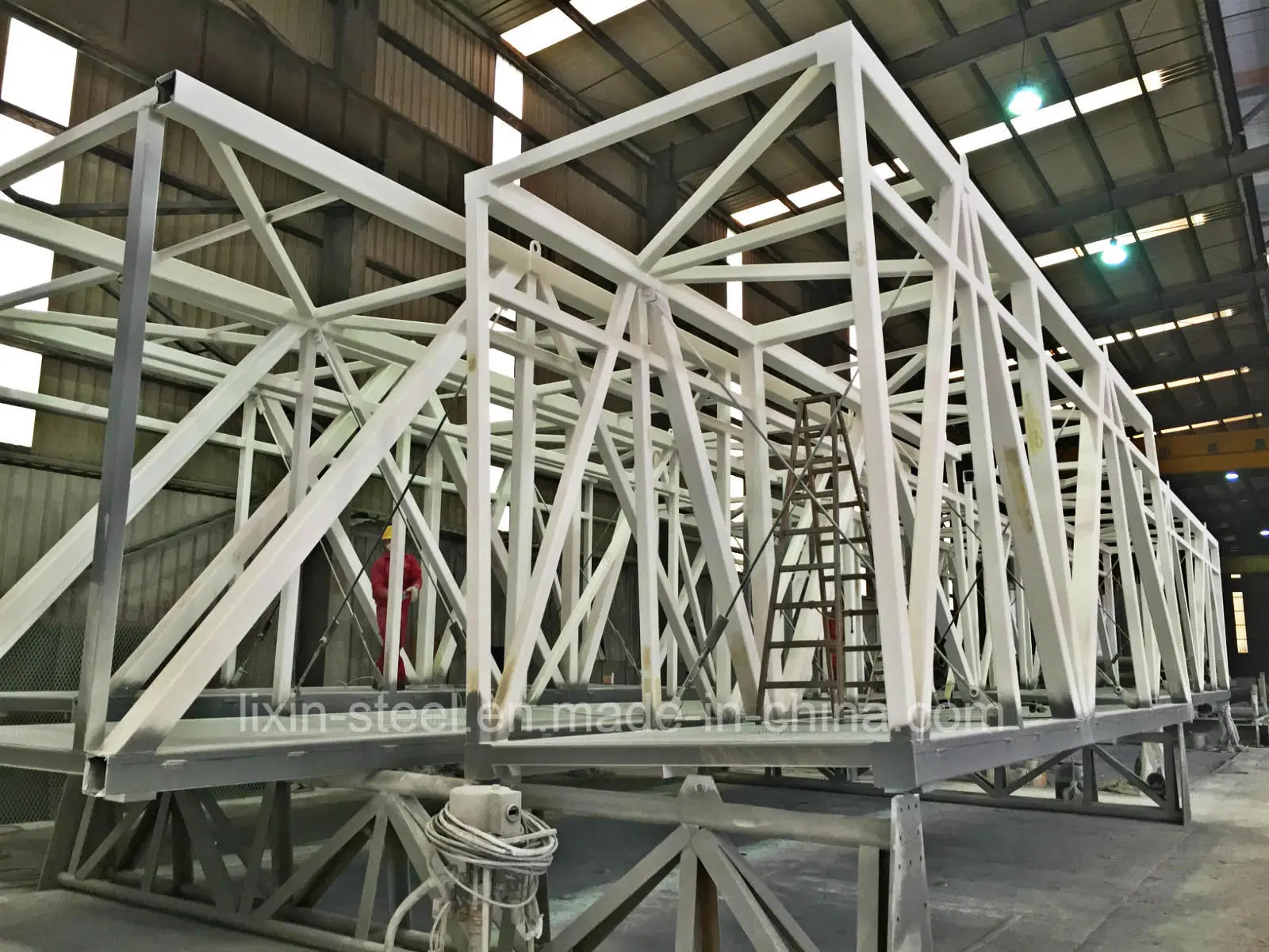 Modular Building Steel Structure Air Bridge with Square Tube Steel Frame
