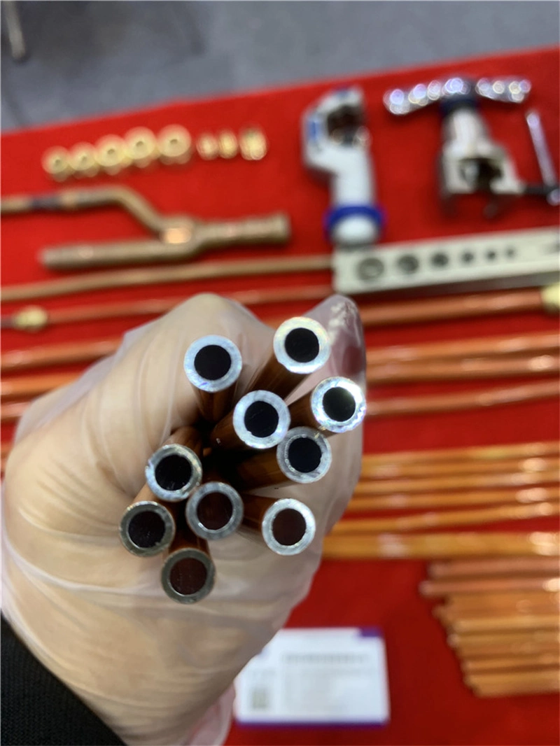 The Newest Alloy Tubes More Flexible A/C Alloy Insulated Copper Pipe