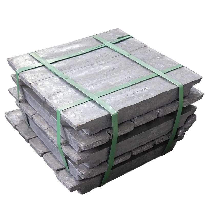 Gros lingots de plomb de haute qualité Ingot de zinc 99.995% avec faible Prix de l'action