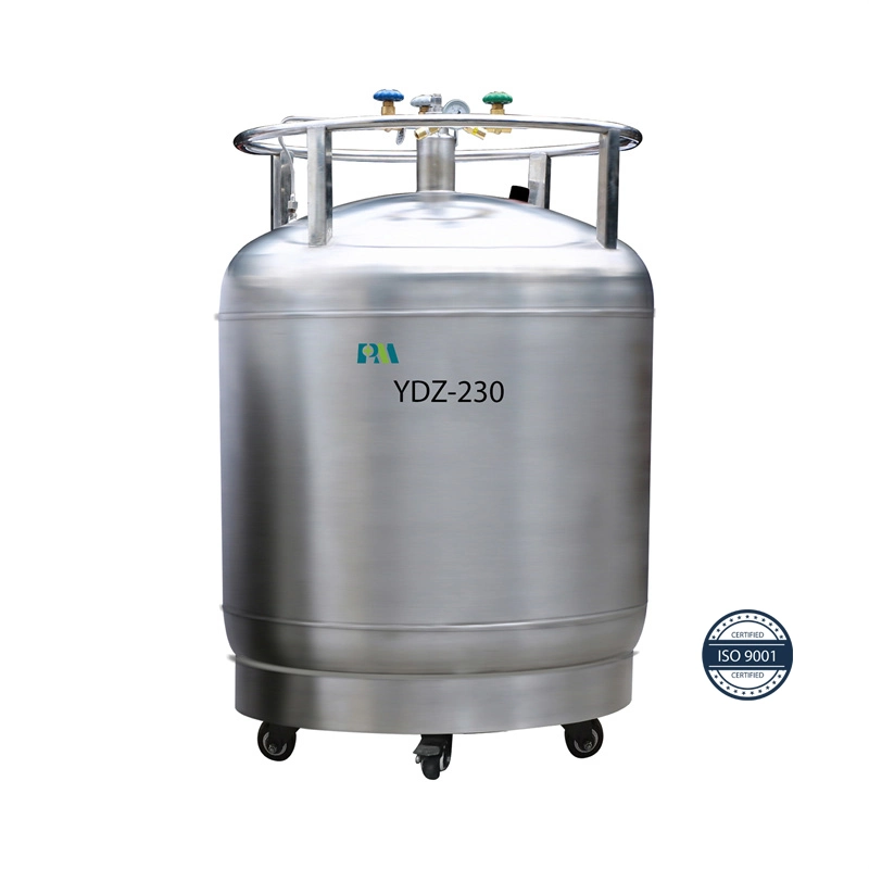 Advanced Self-Pressurizing Stainless Steel Liquid Nitrogen Storage Dewar for Safe and Reliable Storage