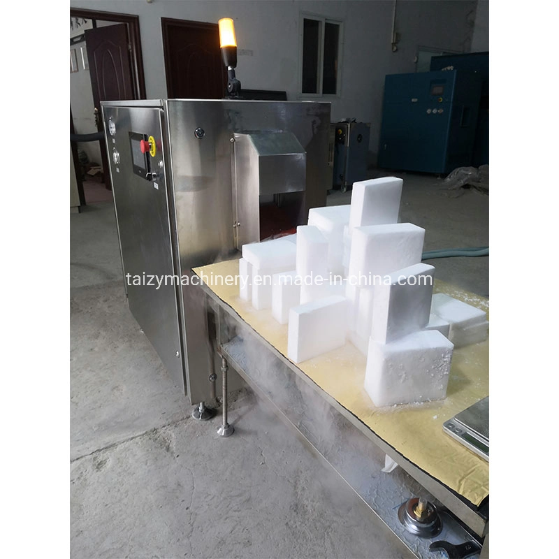 Usine 500 kg/h Cube Dry Ice Maker Machine à blocs de glace sèche à vendre.