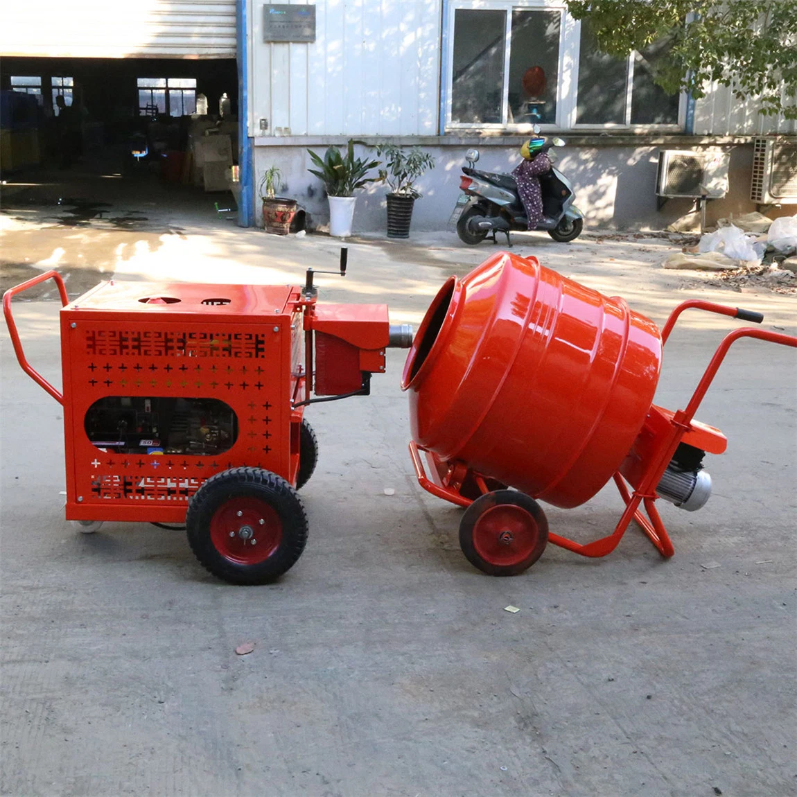 La pequeña mesa de mezclas de asfalto caliente de la regeneración Patcher bache de reparación de carreteras de la máquina