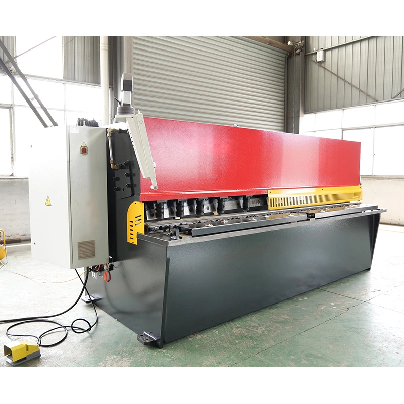 QC12Y-6x2500 hydraulic shearing machine for metal cutting with CE