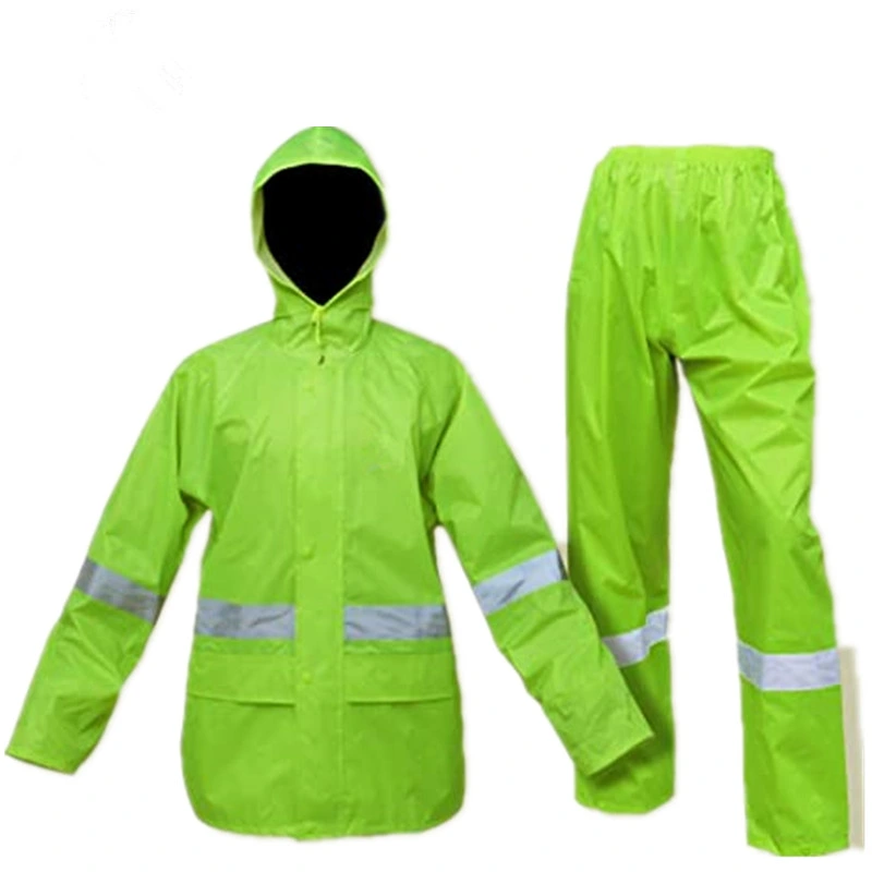 High Visibility Reflective Protective Rain Cover Engineering Uniform Overall Workwear