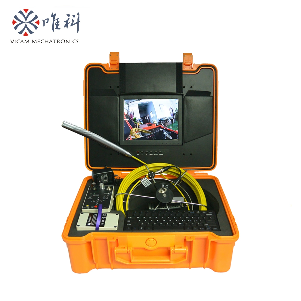 CCTV Camera System 512 Hz Sonde 30m Cable Video Pipe Inspection Camera
