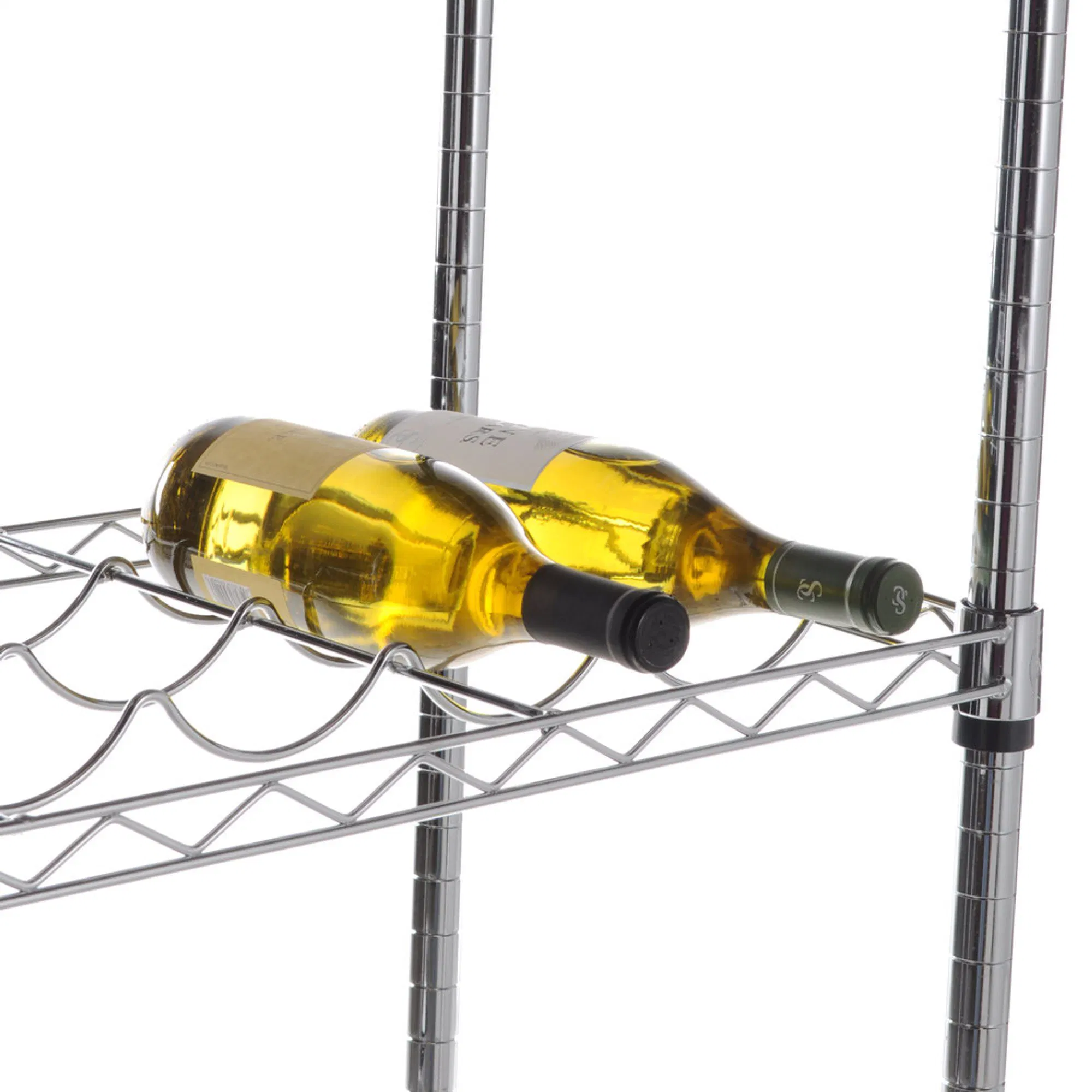 Durable Wine Solid Cellar Storage Racks Portable Wire Shelving Shelves for Bottles