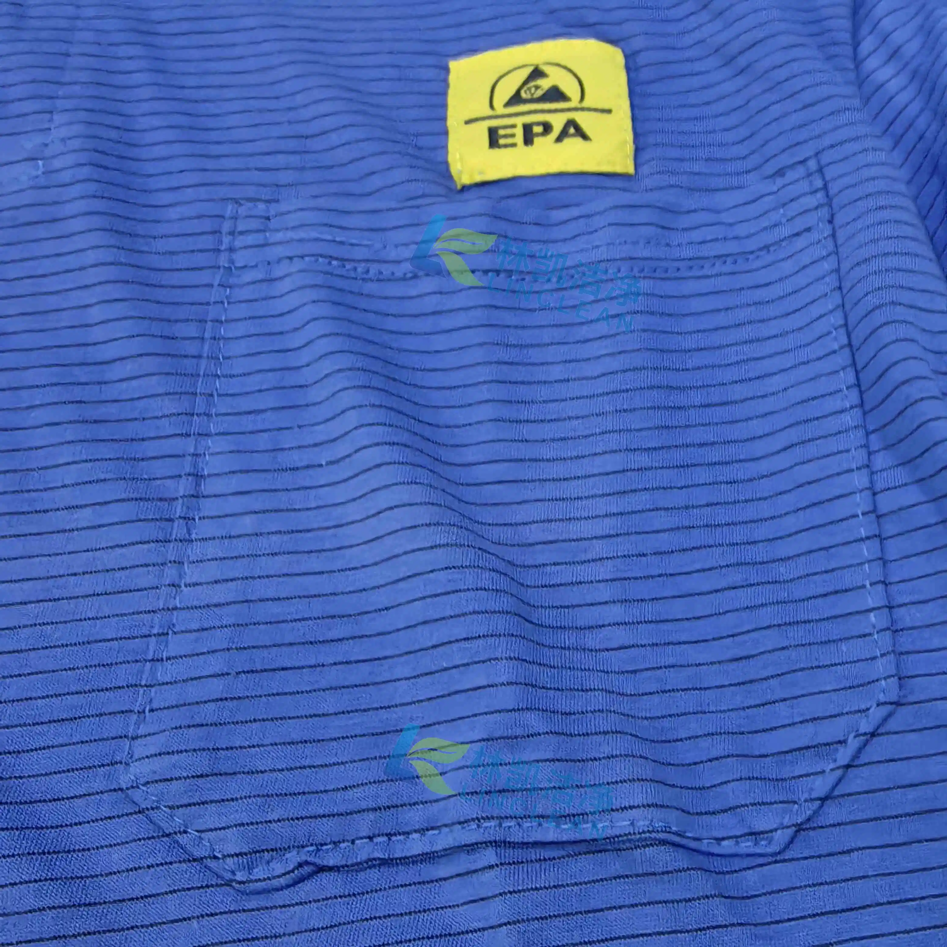 Camisetas suaves 97% algodón polo antiestático ropa de trabajo ESD transpirable