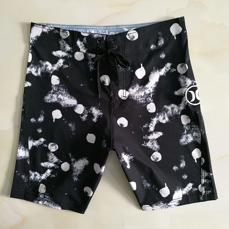 2023 Factory Customized Slim Fit Leisure Beach Sports Men's Patterned Printed Swim Pants Shorts