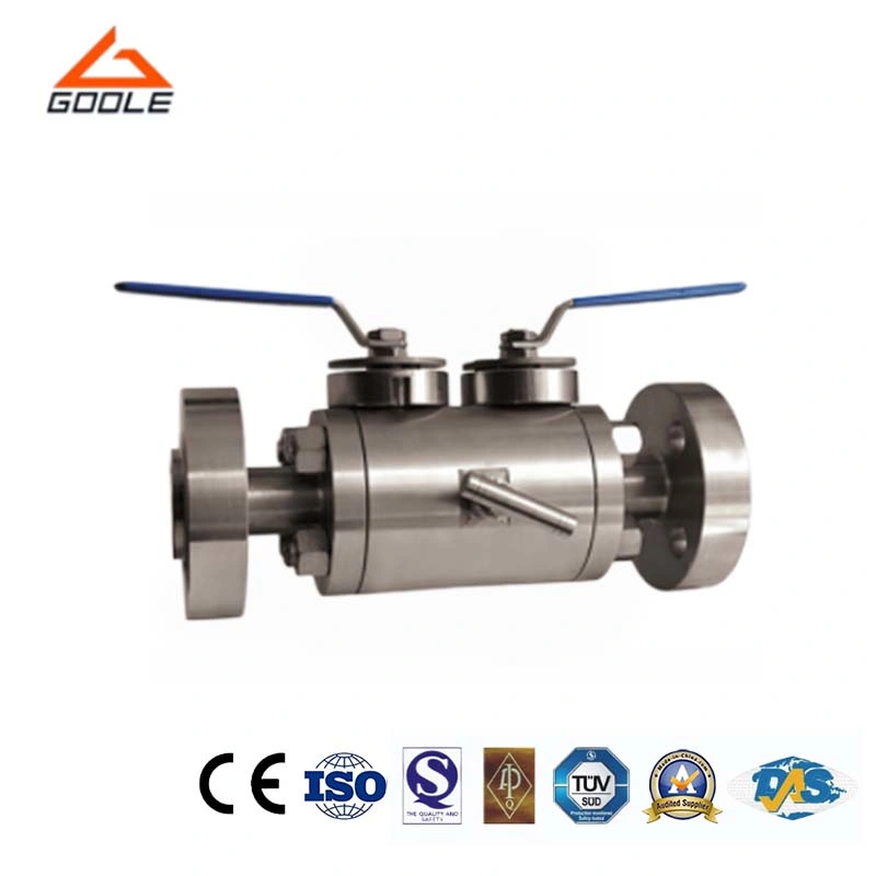 Single Flanged Single Block and Bleed Ball Valve / SBB Valve / Dbb Valve