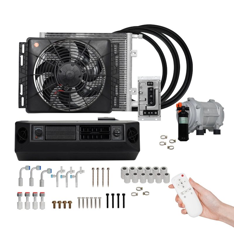 Truck Van 24V Parking Air Conditioner 24V Vehicle-Mounted Electric Refrigeration Machine Engineering Vehicle Excavator RV