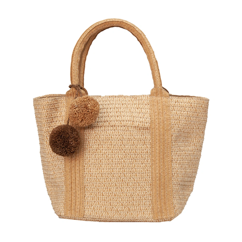 Chapeau de plage, sac de plage, chapeau de soleil, chapeau en papier avec sac, chapeau d'été pour la vente en gros