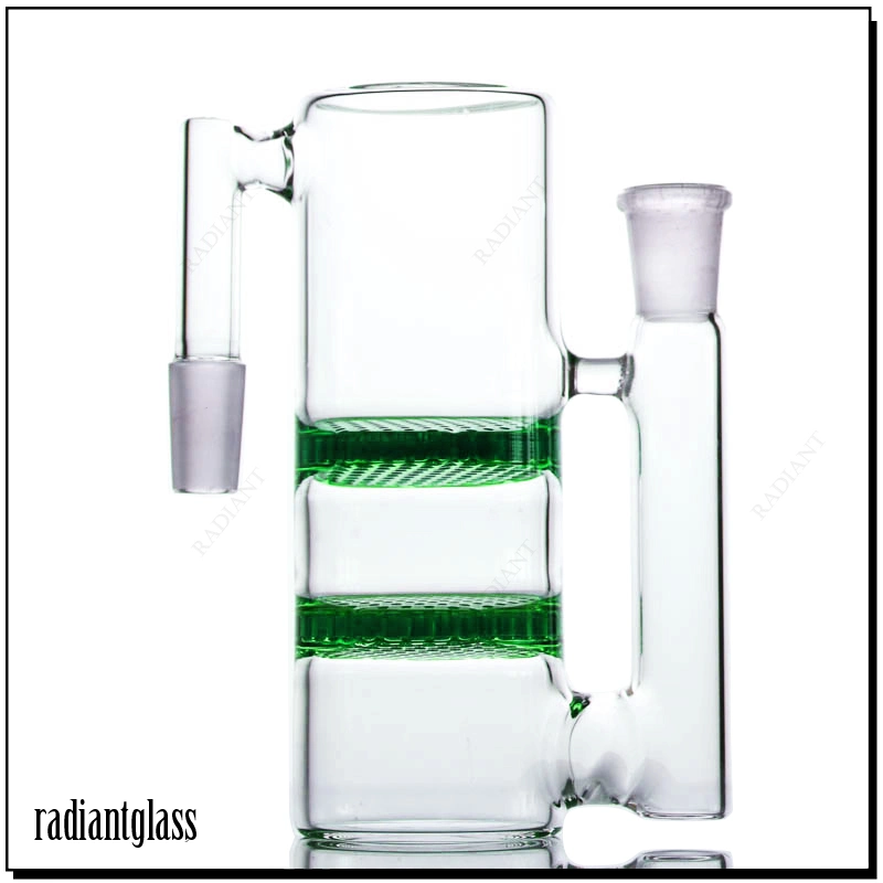 Double Honeycomb Perc Ash Catcher Smoking Accessories for Water Pipe