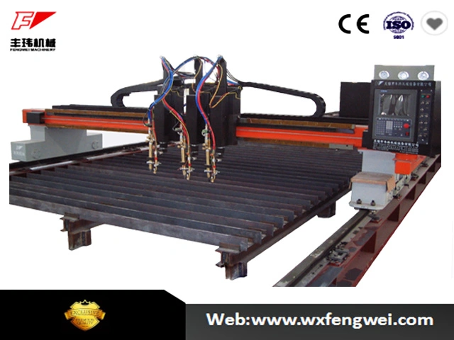 CNC Benchtop Oxy-Fuel Cutting Machine with Multiple Torches