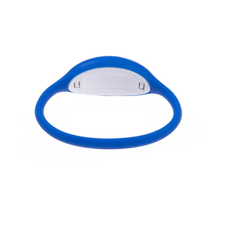 Hot Sale Color Magnetic Lock RFID Silicone Wristband Sports