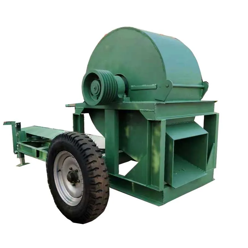 Pto Tractor Driven Electric Wood Chippertree Shredder Machine Portable Small Hammer Mill Wood Log Pallet Branch Crusher