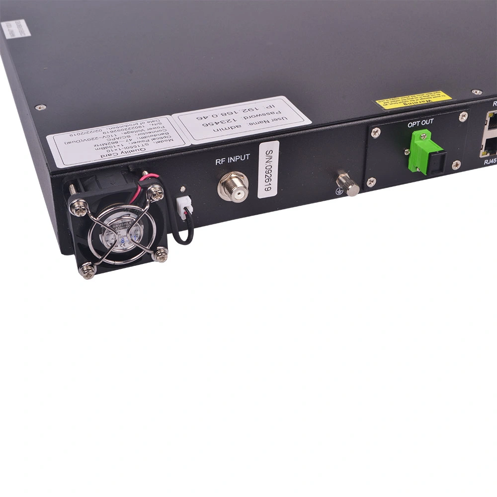 CATV RF Externally Modulated 1550nm Optical Transmitter with AGC