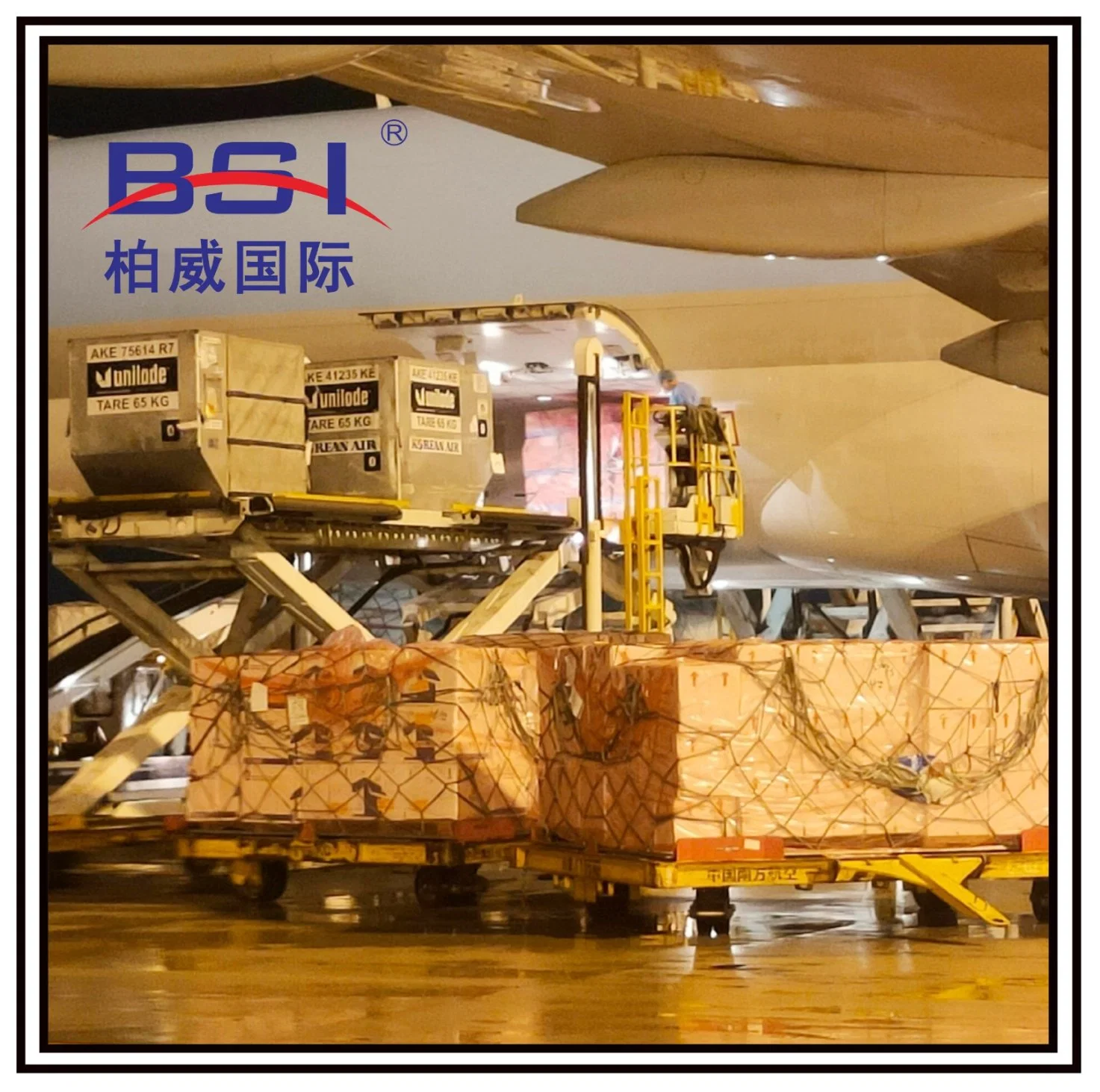 China zum Johannesburg Airport (JNB) Air Freight Service