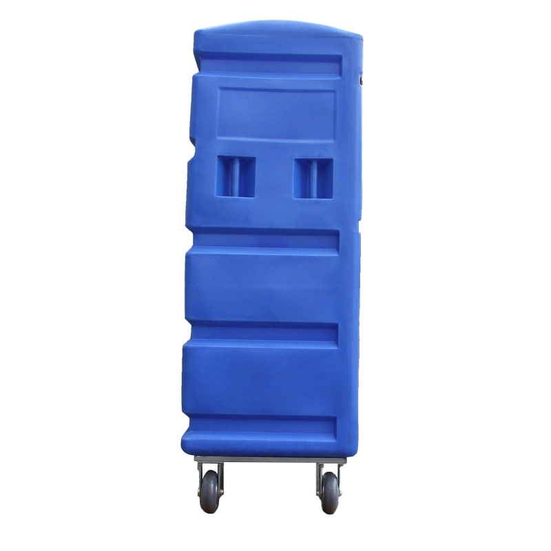 Rotomolding Plastic Commercial Laundry Cart Laundry Trolley Cleaning Linen