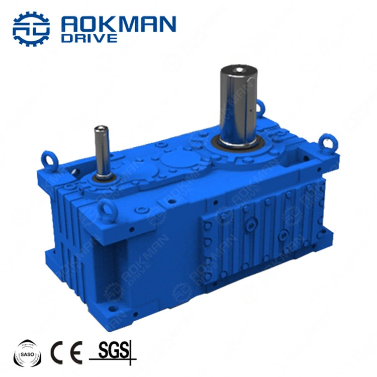 MCB Series Hollow Shaft Industrial Gearbox Helical Gear Speed Reducerl