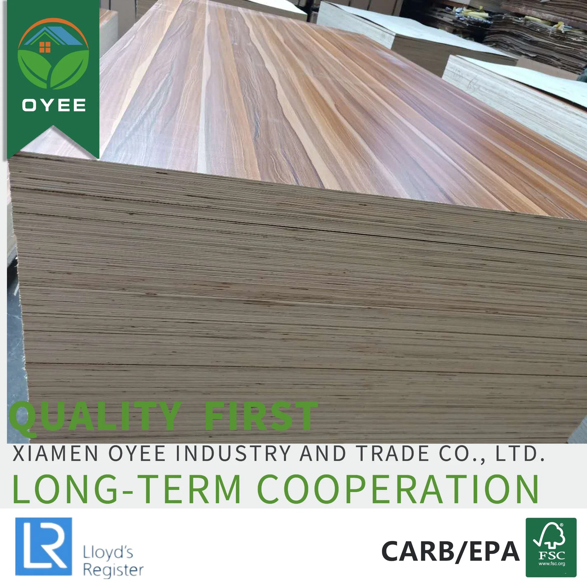 Plywood Sheet White Commercial Melamine Poplar Wooden Laminated Plywood