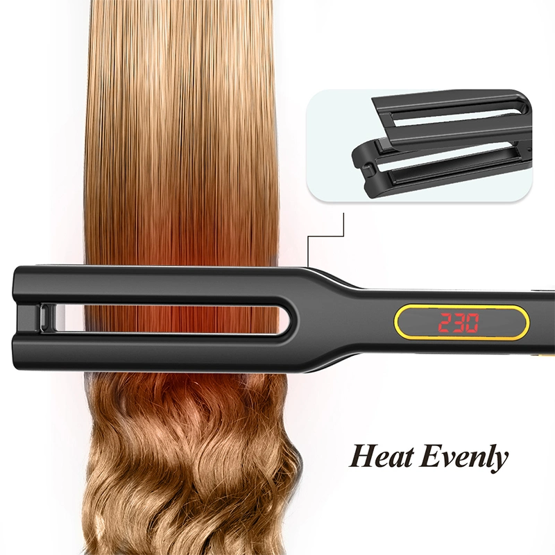 Koofex Planchas De Cabello professional LCD Ceramic Four Boards 450f Hair Straightener