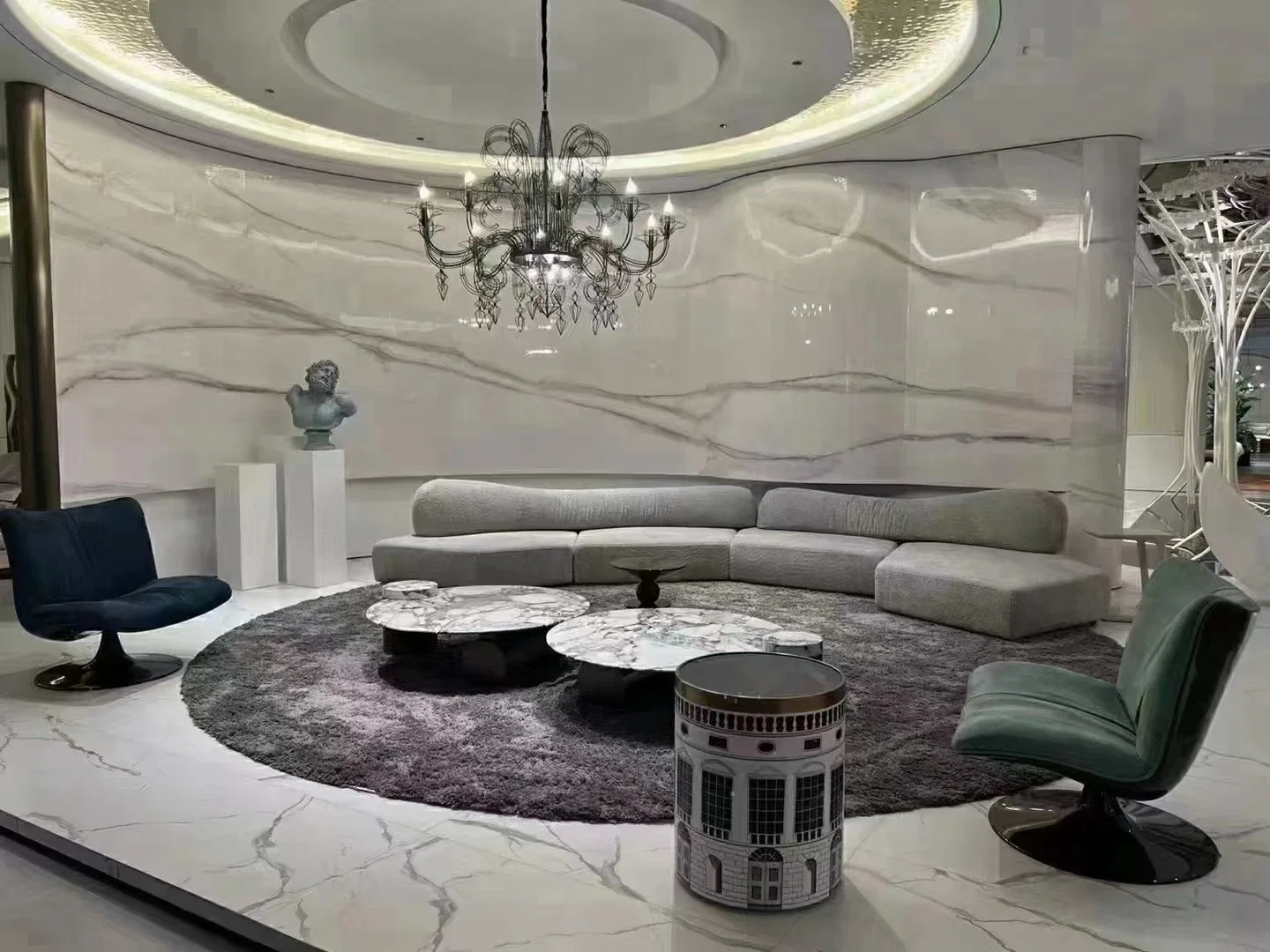 Ocio moderno Mobiliario de Casa tela asientos Contemporáneo sofá para vivir Habitación Sofá